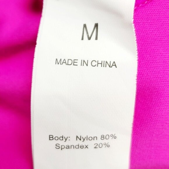 Womens Hot Pink Sleeveless Sports tenis Dress  Strappy Back  tenis Size M - Picture 5 of 11